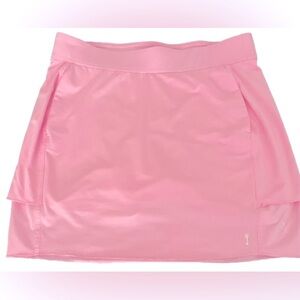 Belyn Key Pink Tiered Skort for Golf, Pickleball, or Tennis Size S